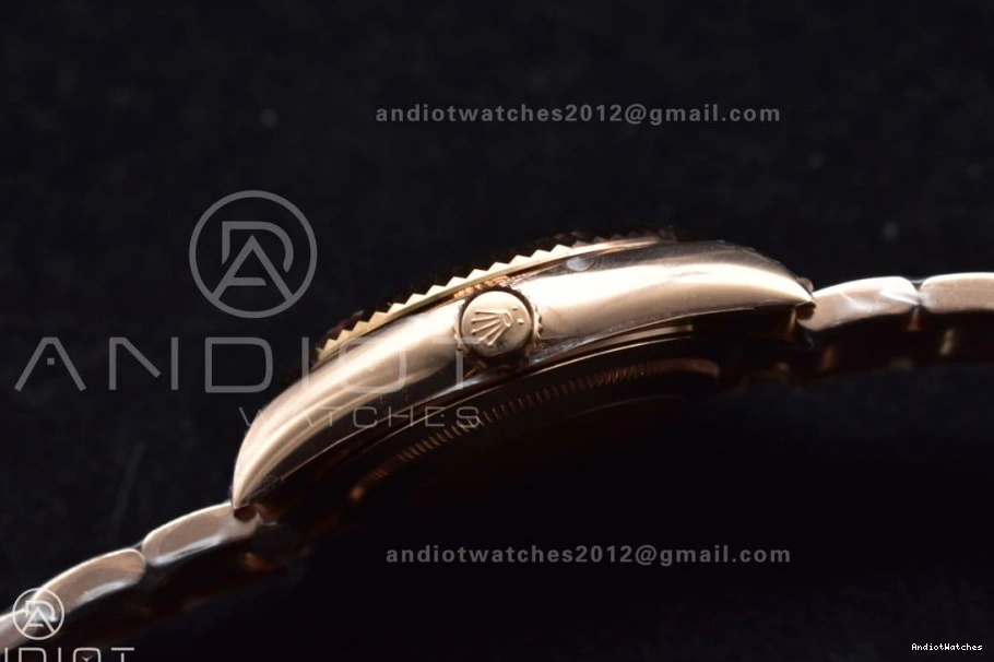 on RG Bracelet Best A23J Brown Dial Skydweller Noob Sleek Edition RG 1103 0210